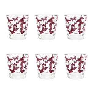 Set 6 Bicchieri Excelsa – Enjoy, Vetro Lilla