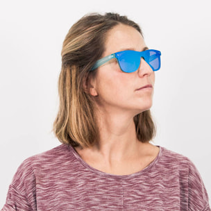 Gafas de sol PALO ALTO DALSTON - Azul cielo mate transparente / Plana revo azul cielo