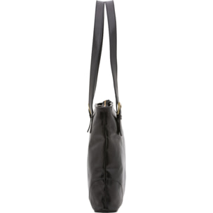 Borsa a spalla da donna - Modello False - 100% pelle - 33.0 x 35.0 x 8.0 cm