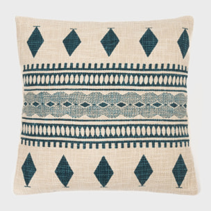 Cojín cuadrante algodón Fauno 45x45 - funda + relleno