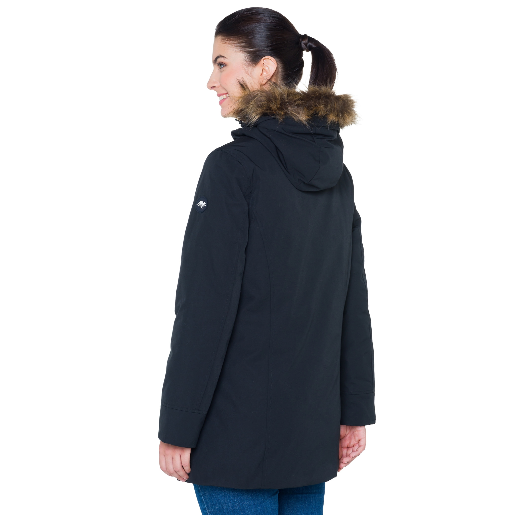 Chaqueta Hot Buttered térmica impermeable Mathilde negro