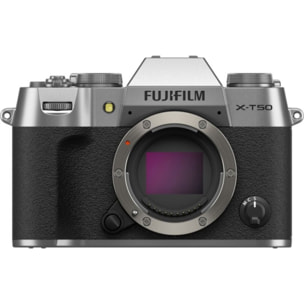 Appareil photo Hybride FUJIFILM X-T50 Silver WWI