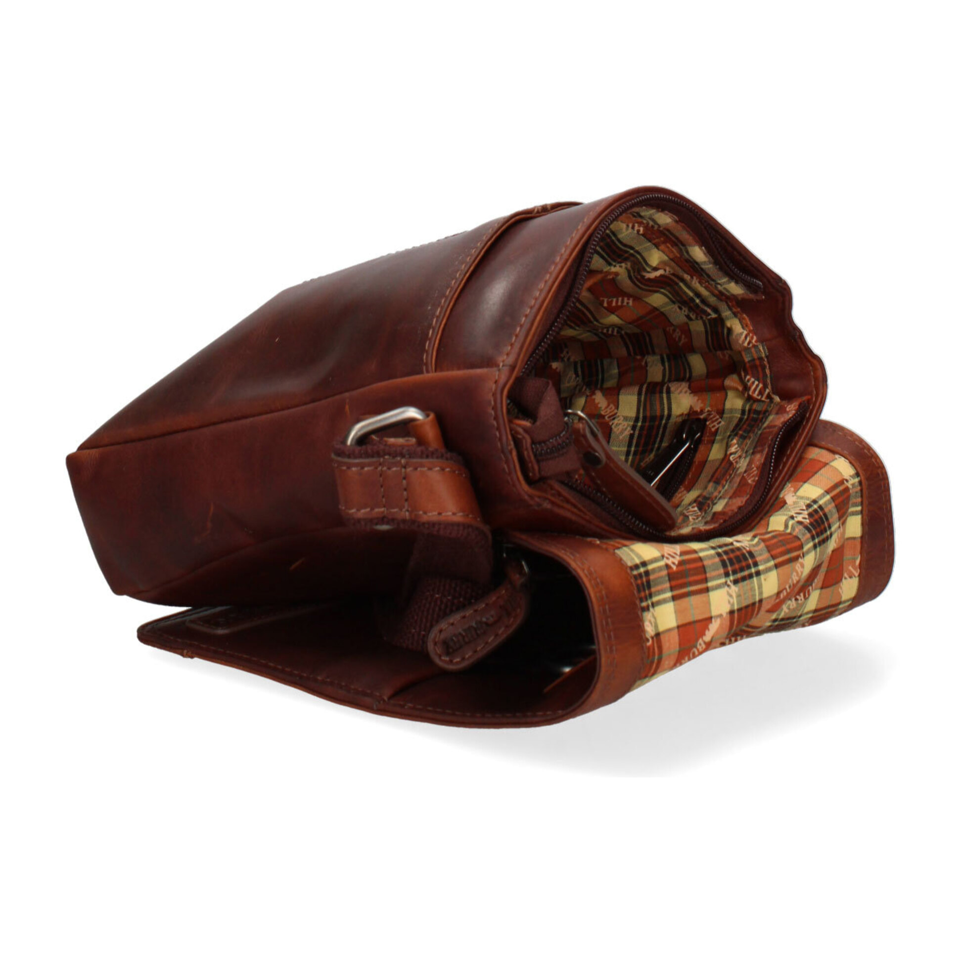 Borsa a tracolla  da uomo In Vera pelle Made in Italy 20x25x6 cm