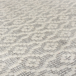Tapis en laine DREAM Gris/Ivoire