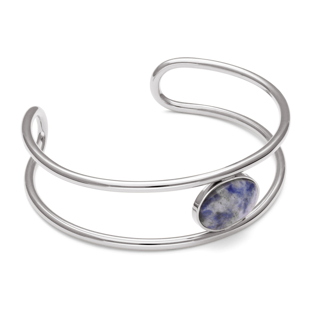 Brazalete Cianita Acero