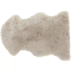 Peau de mouton Heidi 85x65cm grise Kare Design