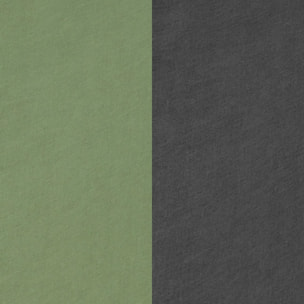 Cojín reversible de sillón Verde - Gris