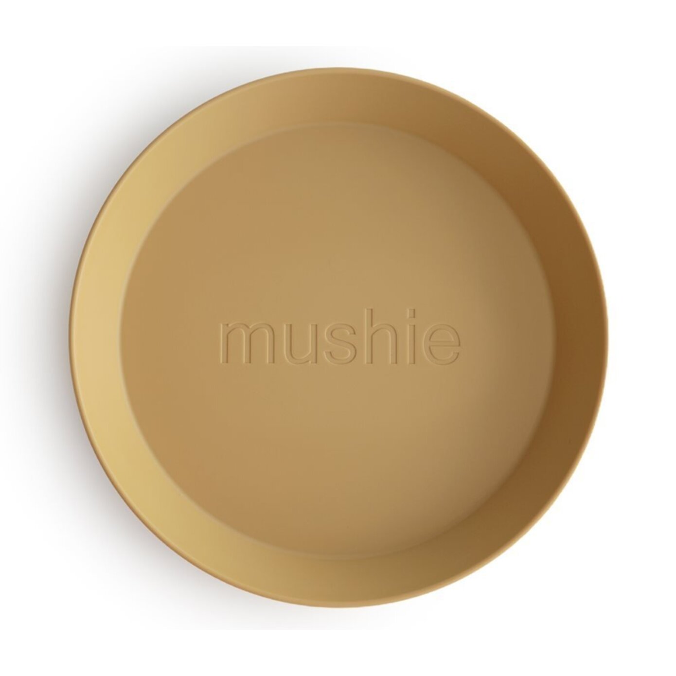 Mushie Pack Dos Platos Redondos Solid