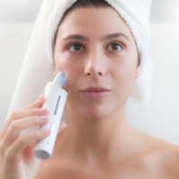 Detergente per il viso elettrico punti neri - 4x16,5x4,5 cm