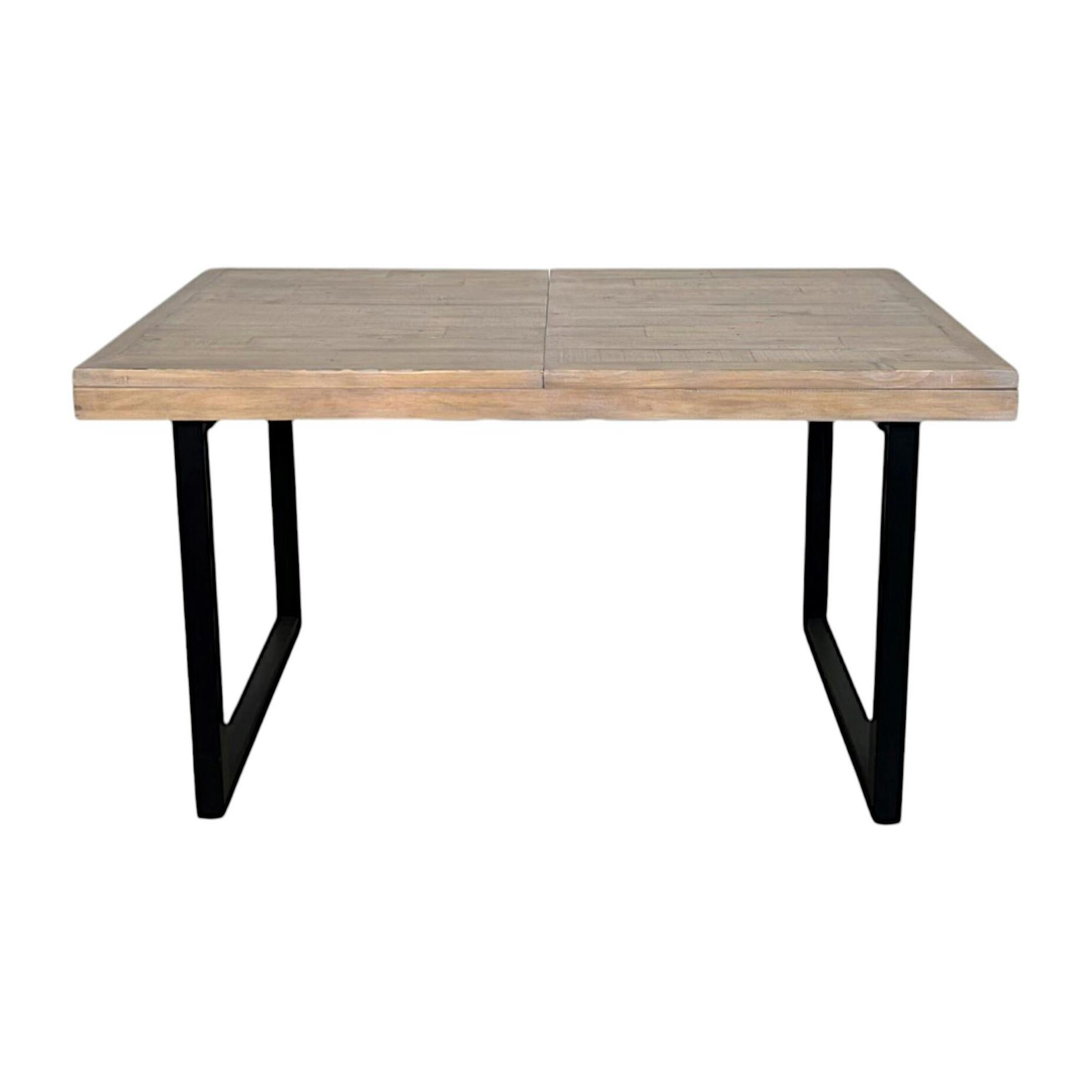 Table extensible 140/180 bois recyclé AUCKLAND