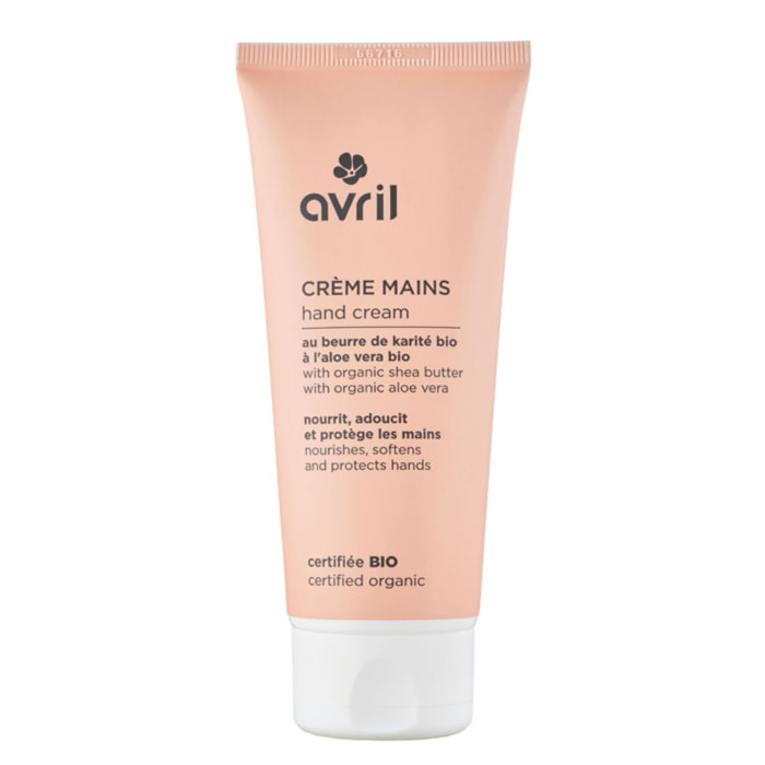 Crème pour les mains - Crème Mains Certifiée bio 100 ml