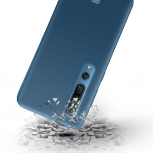 Coque IBROZ Xiaomi Mi 10 Pro Liquid Silicone bleu