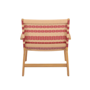 Fauteuil de jardin bois d'acacia et résine GOA