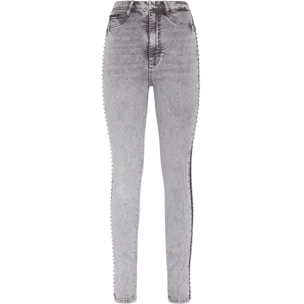 PHILIPP PLEIN Jegging de cintura alta