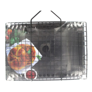 Grille de barbecue 35 x 25,5 x 54 cm Fackelmann BBQ Edition