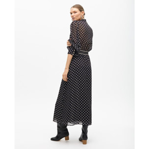Abito Lungo a Pois