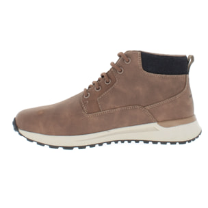 Armata di Mare Scarpe Uomo Stivaletti Casual Stringati con Soletta Rimovibile in Memory Foam AMU W24L630 Brown