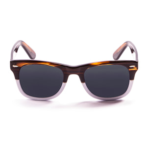 Gafas de sol OCEAN LOWERS - Marrón y blanco / Ahumada