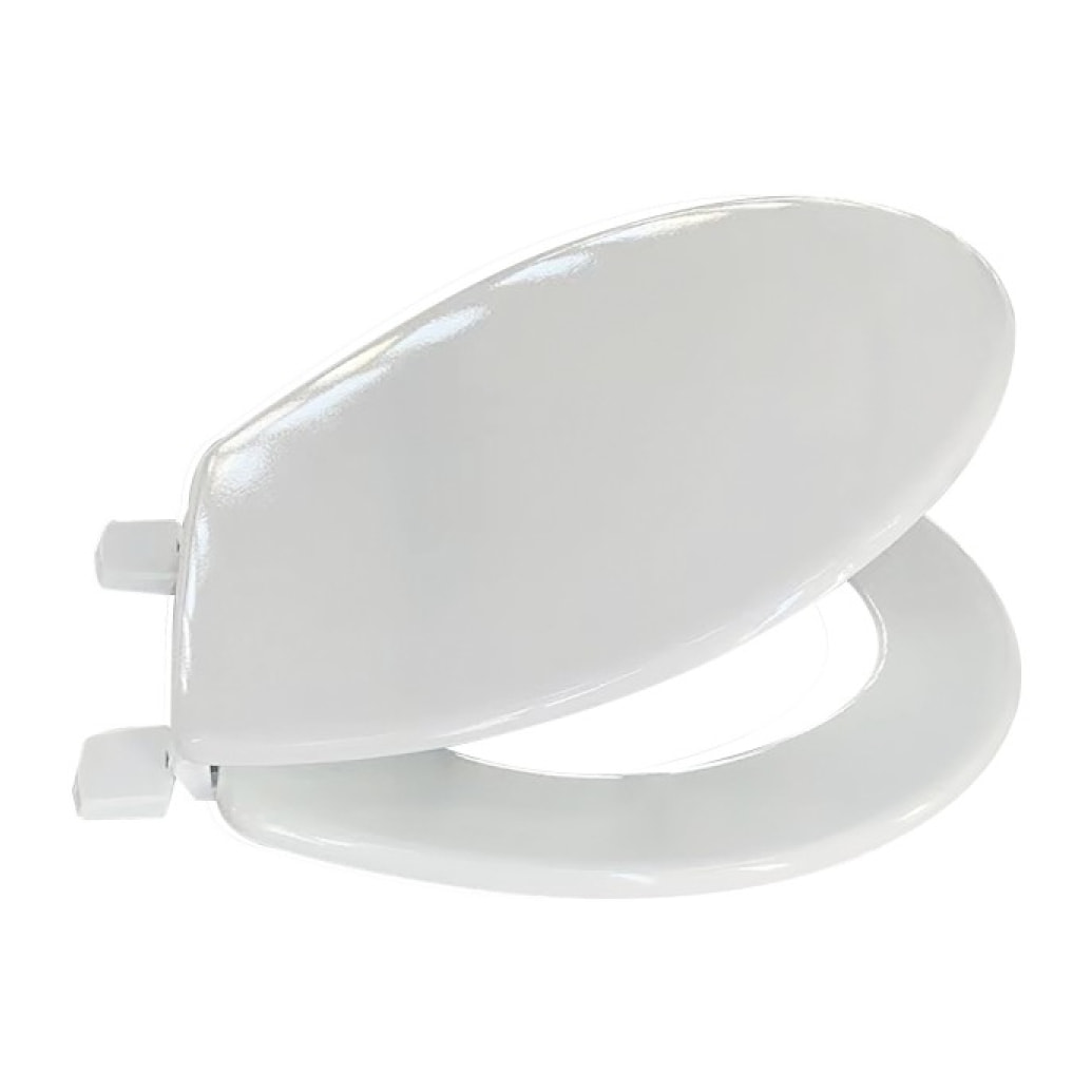 Abattant wc MDF Blanc - Charnières PS MSV
