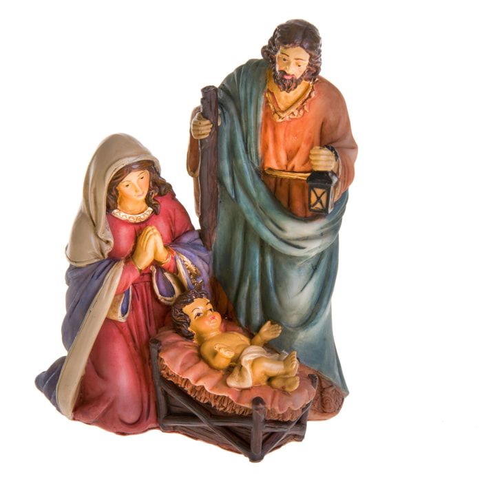 Natività - Pezzi 2 - Colore Multicolore - 12,2x15,5Hx8,8cm - Bianchi Dino