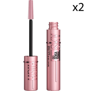 2x Mascara Volumizzante Nero Sky High Allungante
