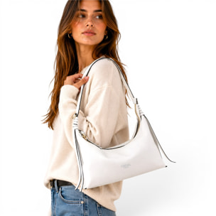 Borsa a spalla Cheval Firenze Laila Mini A/S Bianco