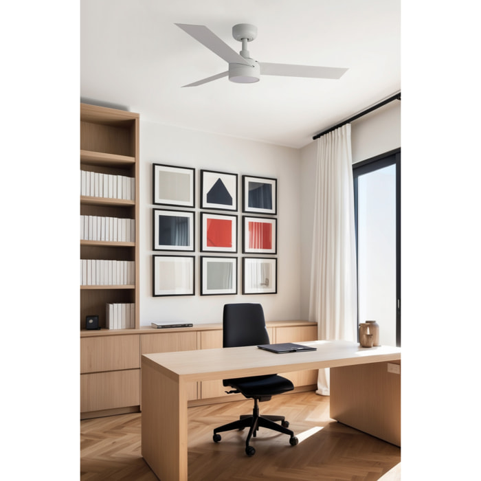 CRUISER S LED Ventilateur de plafond blanc TUYA