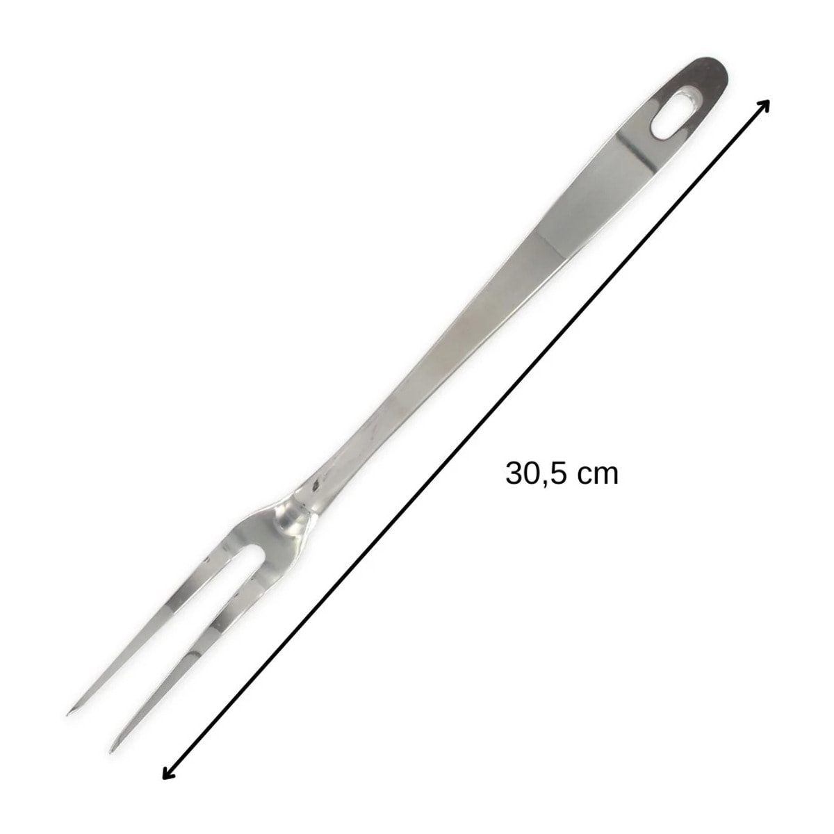 Ensemble de 2 Fourchettes à viande et pour barbecue 2 piques 30,5 cm Fackelmann Oxford