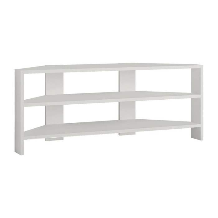 Mobile porta TV Naypyidaw, Credenza da soggiorno, Armadio basso per TV, Base parete attrezzata, 110x36 h45 cm, Bianco