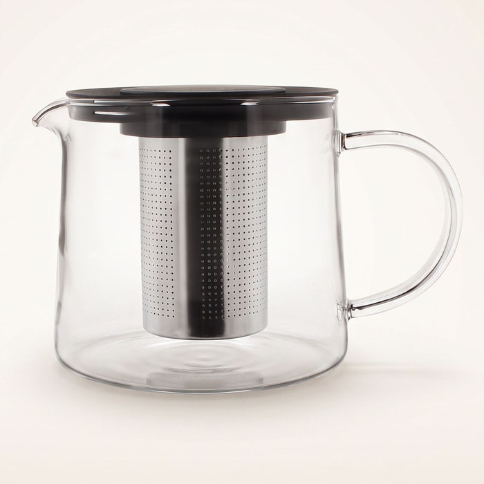 Théière 1,5L en verre avec infuseur en acier inoxydable KAMAKURA