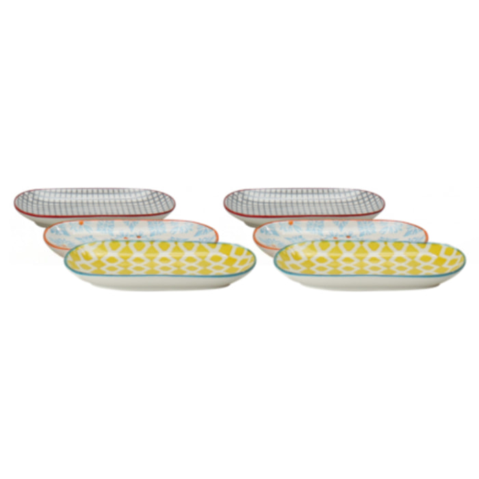 Lot de 6 coupelles design 1, SABAE