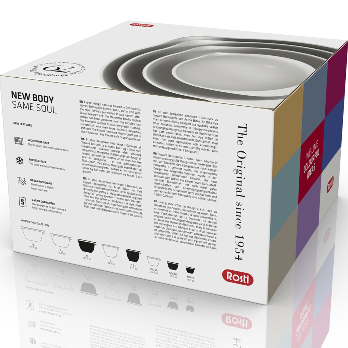 Set de bols 8 pces NEW Margrethe