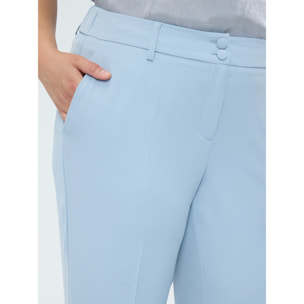 Fiorella Rubino - Pantaloni Wide Leg - Azzurro
