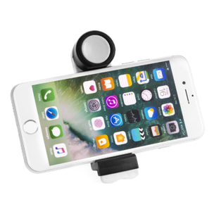 DAM Porta smartphone da auto per presa d'aria 3x2x9 Cm. Colore bianco