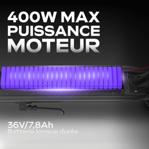Trottinette électrique URBANGLIDE RIDE 100 PLUS RECONDITIONNE – 25 km/h – Autonomie 25 km – Batterie 36V 7,8Ah