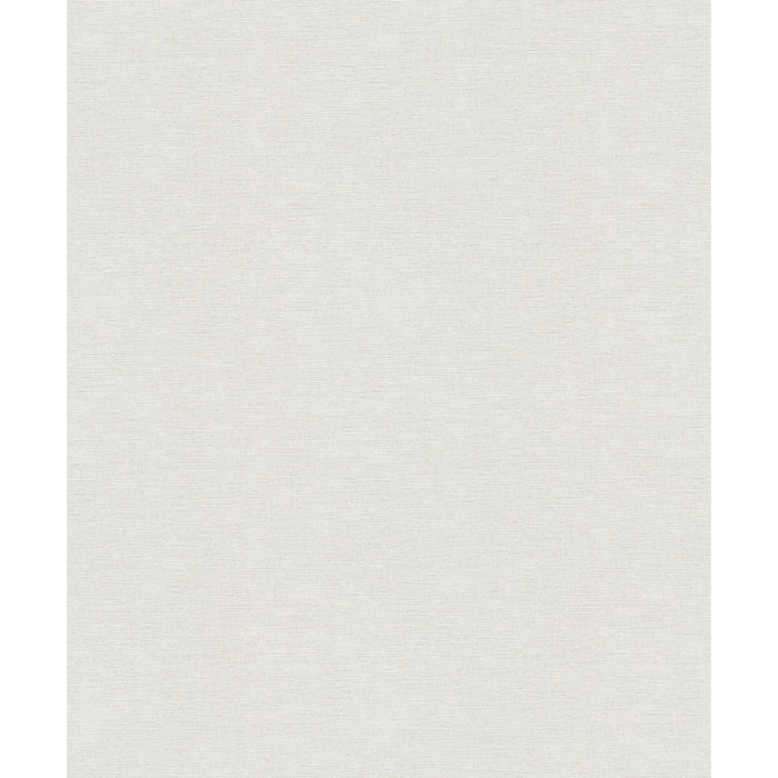 Papier peint uni à l'aspect 'Tissé' - Gris clair