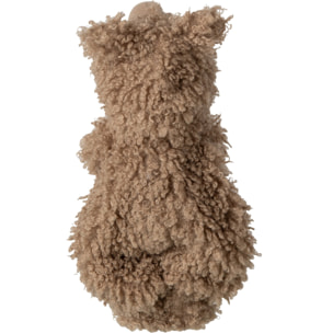 J-Line Enfant mouton - polyester - marron