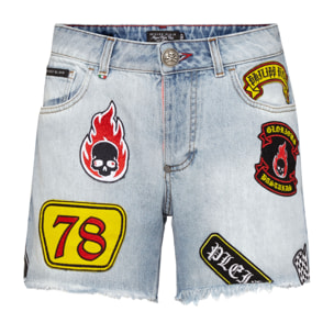 PHILIPP PLEIN Hot pants "Fashion show"