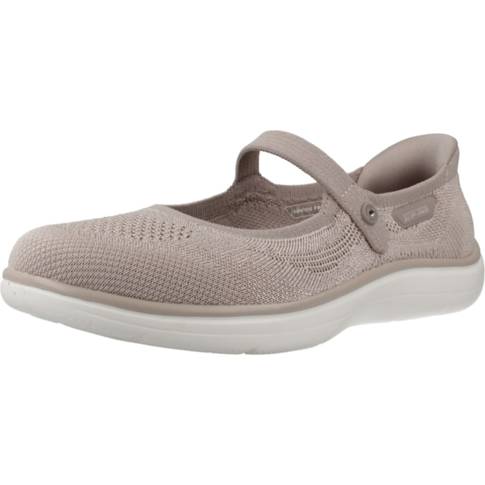 Bailarinas Mujer Slip - Ins On The Go Flex Radiant Marron Claro