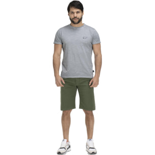 Camiseta hombre efecto lavado playa