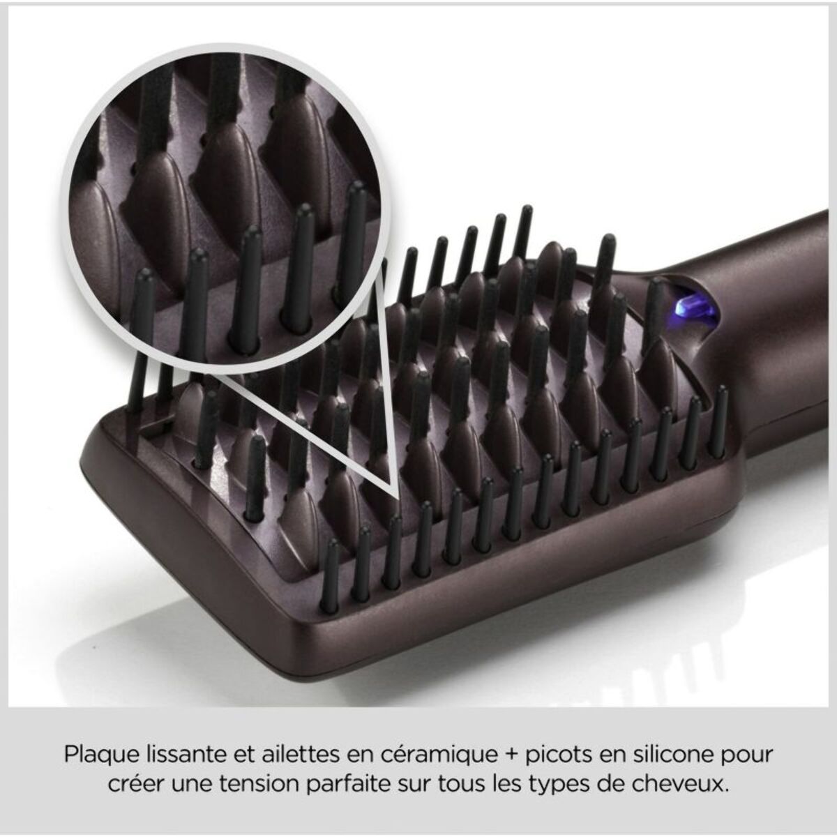 Brosse lissante BABYLISS Air Power Smooth AS6400E