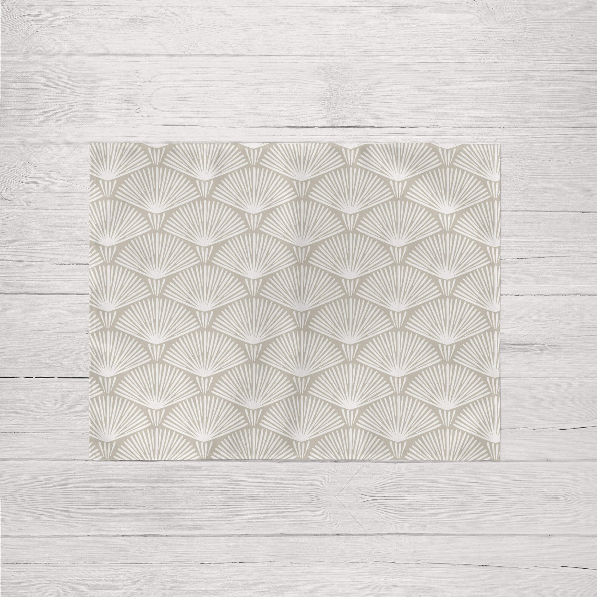 Lot de 2 sets de table individuels résinés 0120-182 100% coton 45x35 cm
