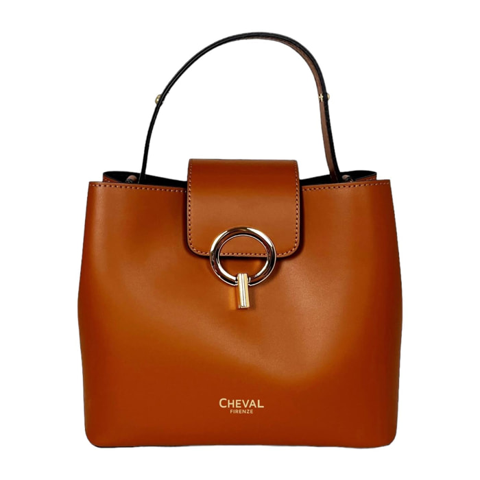 Bolso de mano Cheval Firenze Giulia Camel