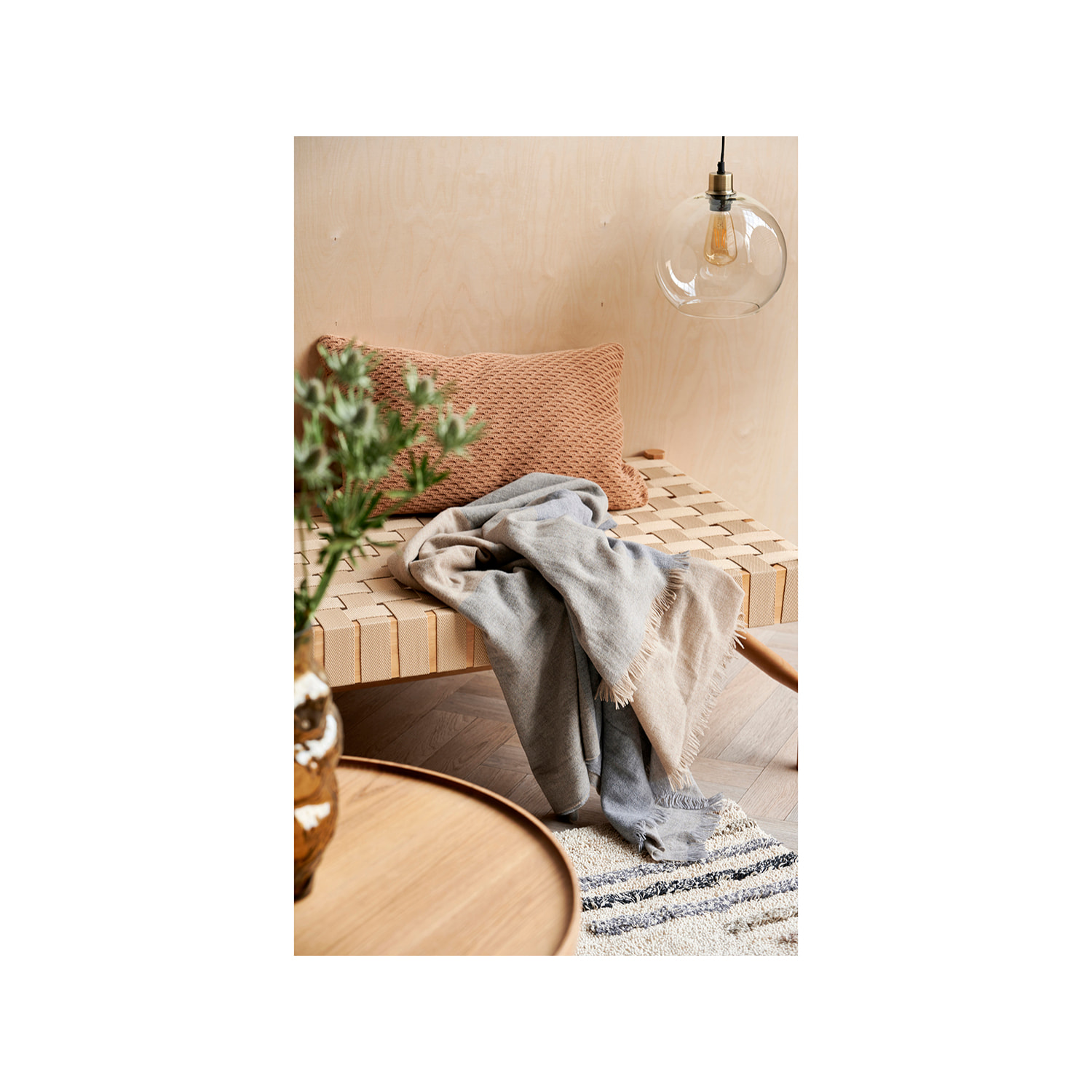 Housse de coussin Wave Knit