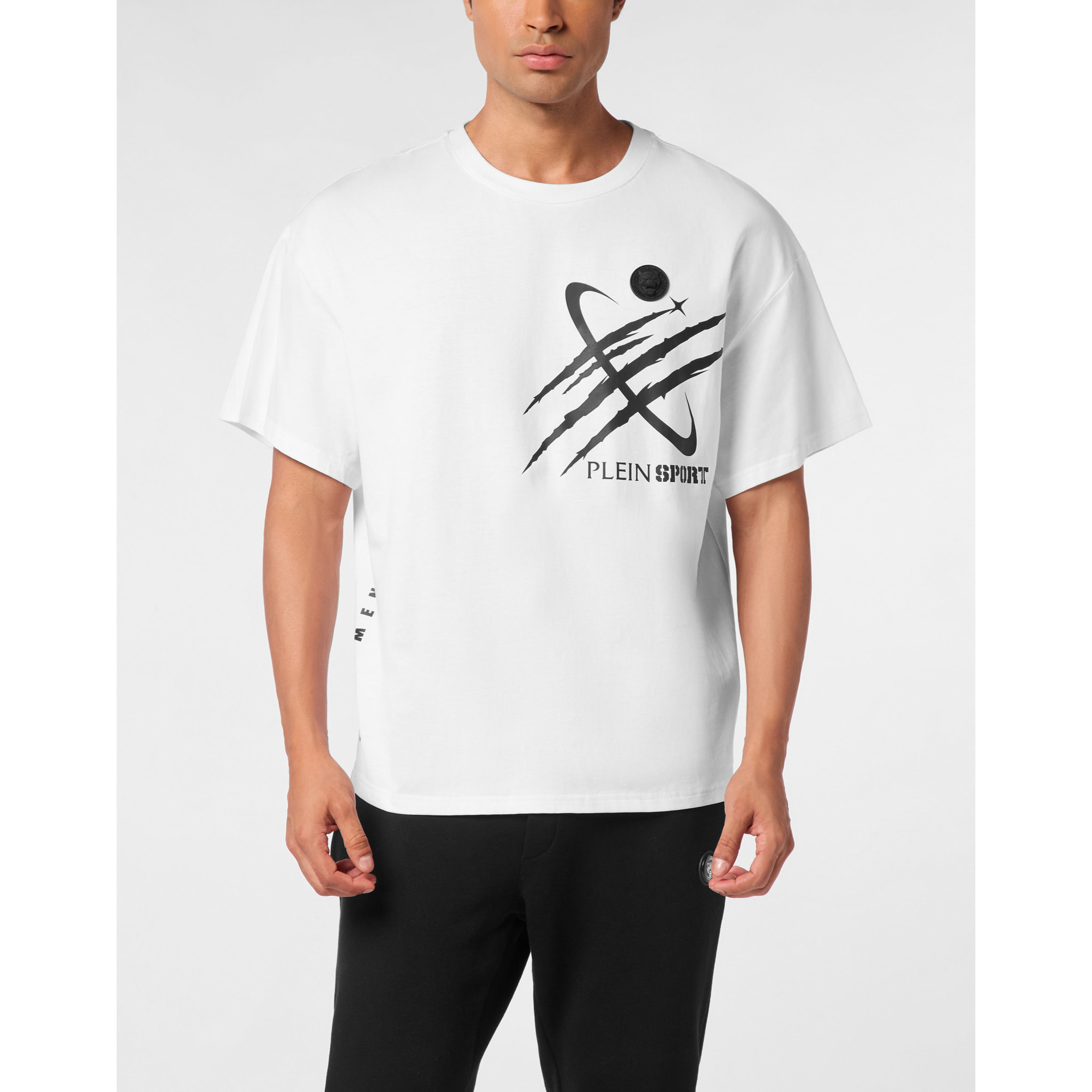 PLEIN SPORT T-Shirt Round Neck Ss SCRATCH