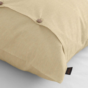 Taie d'oreiller en jacquard Elche Amber Gold