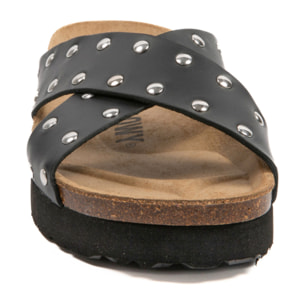 SANDALO CON ZEPPA BILLOWY NERO