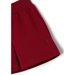 Falda Niña Elástica De Felpa