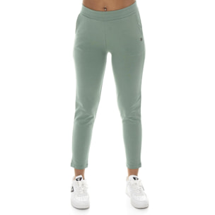 Pantaloni da donna in cotone non Felpeto dritti Leone Basic