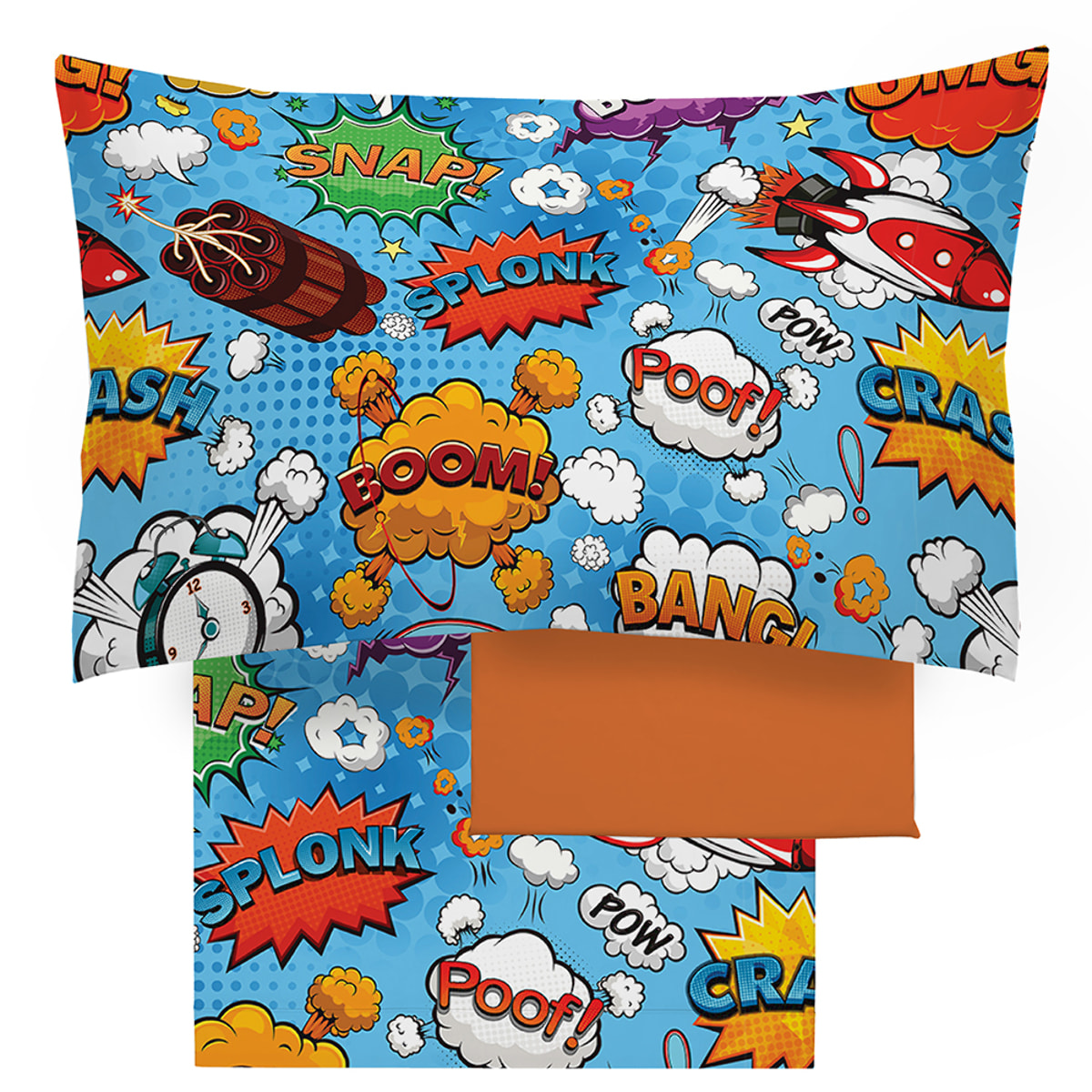 Completo letto boom 100% cotone